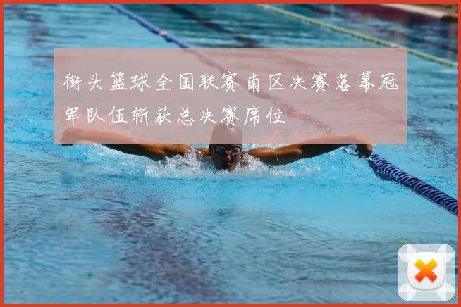 街头篮球全国联赛南区决赛落幕冠军队伍斩获总决赛席位