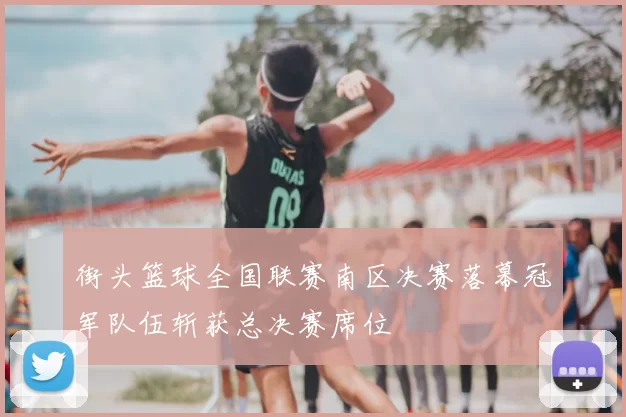 街头篮球全国联赛南区决赛落幕冠军队伍斩获总决赛席位